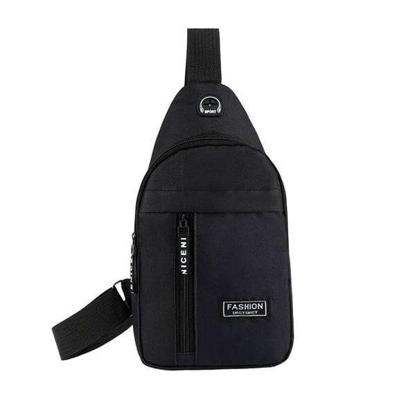 BVXEEP Crossbody Bag, Shoulder Bag, Models Japanese Hundred Matching Chest Bag Men and Women Sports Leisure Bag