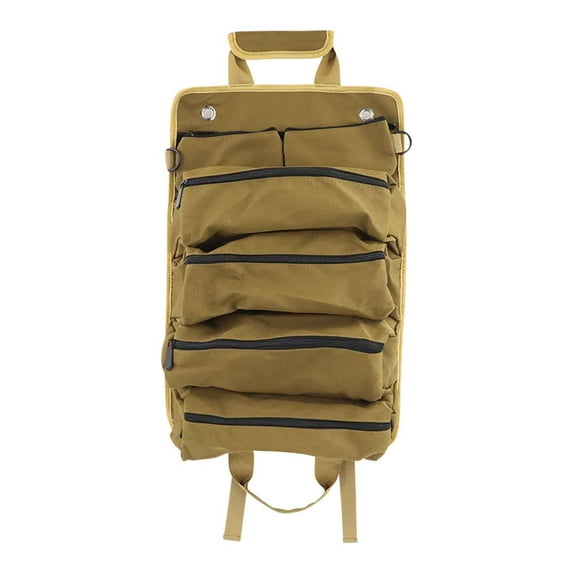 BVXEEP Crossbody Bag, Shoulder Bag, Multifunctional Roll Type Hardware Bag, Garden Electrician, Woodworking Hardware Tool Bag, Car Mounted Hardware Tool Storage Bag