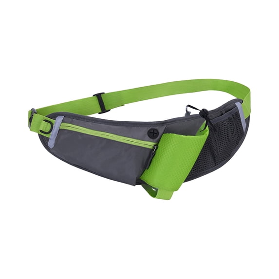 BVXEEP Crossbody Bag, Shoulder Bag, Running Belt with Water Bottle Sports Pack Waist Bag for Men & Women Sports Belt with Zipper for Running Hiking Climbing
