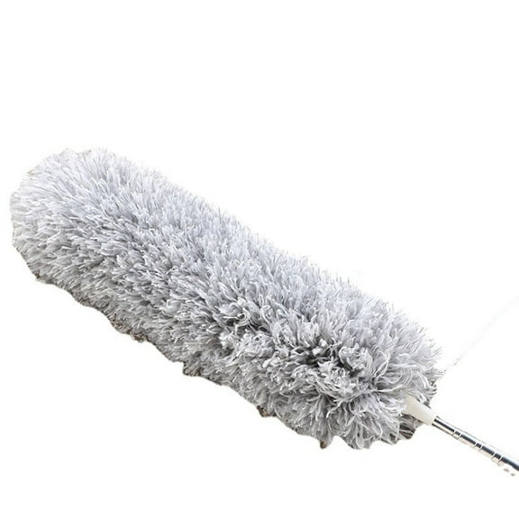BVXEEP Dusters for Cleaning, Retractable Dirt Cleaner,Microfiber Hand Duster, Retractable Dirt Brush Cleaner Long Feather Duster for Cleaning Ceiling Fan,Furniture,Blinds,Wall