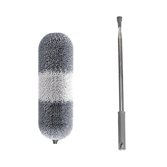 BVXEEP Dusters for Cleaning, 2 Pack 2.85M Feather Duster Electrostatic Precipitator Duster Household Spring Cleaning Telescopic Zen Cleaning Artifact