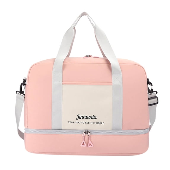 BVXEEP Gym Bag, Travel Duffle Bag, Large Capacity Folding Travel Bag Handbag Handbag Travel Duffel Bag Ladies Multi-function Travel Bag