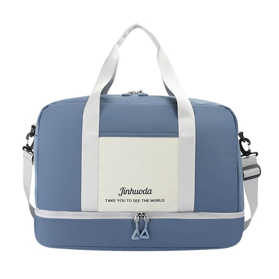 BVXEEP Gym Bag, Travel Duffle Bag, Large Capacity Folding Travel Bag Handbag Handbag Travel Duffel Bag Ladies Multi-function Travel Bag