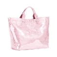 thumbnail image 1 of BVXEEP Gym Bag, Travel Duffle Bag, PVC Tote Bag for Women Large Tote Bag with PVC Fashion Solid Color Bag Letter Print Tote Bag, 1 of 8