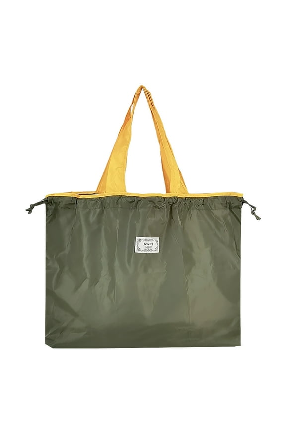 Gym Bag, Travel Duffle Bag, Reusable Grocery Bag Foldable, Washable Grocery Tote Strap, Large Capacity Drawstring Shopping Bag, Heavy Duty Shopping Tote, Wallet Bag for Pocket