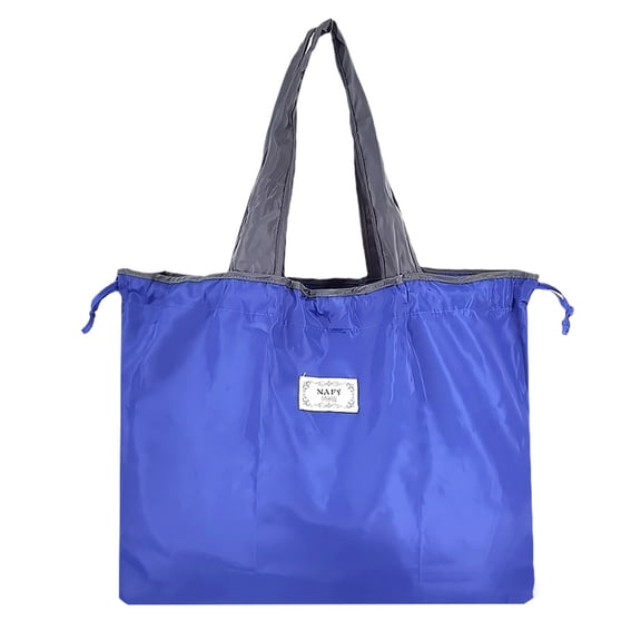 BVXEEP Gym Bag, Travel Duffle Bag, Reusable Grocery Bag Foldable, Washable Grocery Tote Strap, Large Capacity Drawstring Shopping Bag, Heavy Duty Shopping Tote, Wallet Bag for Pocket