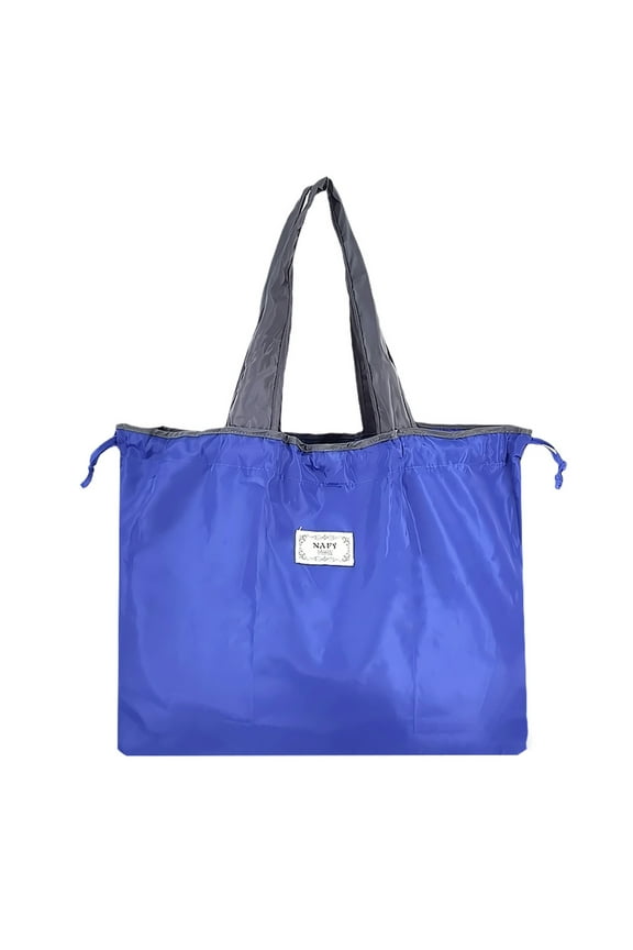 Gym Bag, Travel Duffle Bag, Reusable Grocery Bag Foldable, Washable Grocery Tote Strap, Large Capacity Drawstring Shopping Bag, Heavy Duty Shopping Tote, Wallet Bag for Pocket