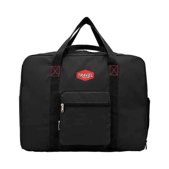 BVXEEP Gym Bag, Travel Duffle Bag, Travel Duffel Bag with Shoes Compartment Sports Gym Bag Folding Organizer Bag Sport Duffel Bag with Trolley Sleeve