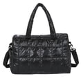 thumbnail image 1 of BVXEEP Gym Bag, Travel Duffle Bag, Women's Tote Bag Large Shoulder Bag,Tote Padded Winter Handbag Space Tote Bag Feather Shoulder Bag Shopping, 1 of 7
