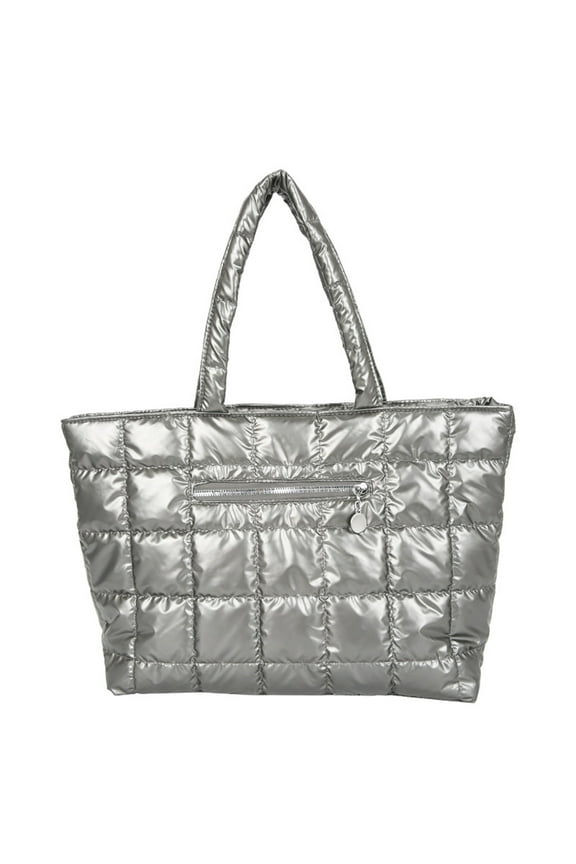 Gym Bag, Travel Duffle Bag, Women's Tote Bag Large Shoulder Bag,Tote Padded Winter Handbag Space Tote Bag Feather Shoulder Bag Shopping