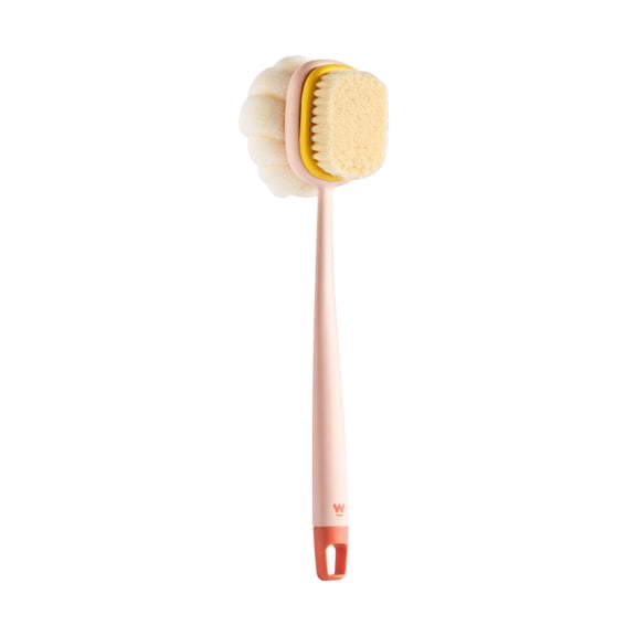 BVXEEP Shower Brush, Bath Brush Long Handle Shower Brush Back Shower Body Brush Double Sided Body Portable Long Handle Body Brush