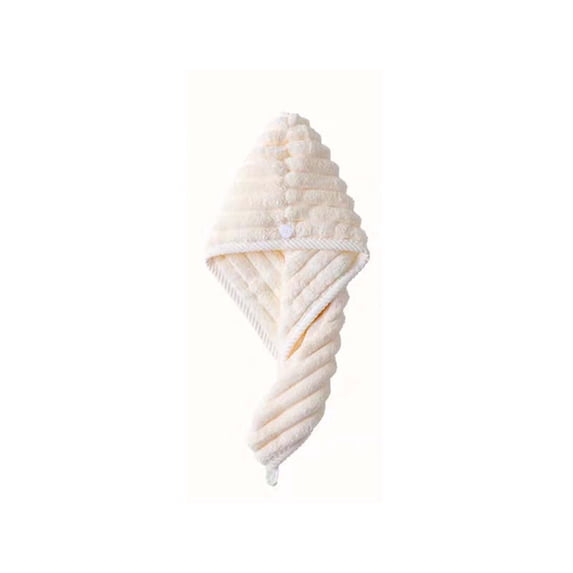 BVXEEP Shower Cap, Dry Hair Cap with Large Waves Three-Dimensional Vertical Pattern Adult Shower Cap