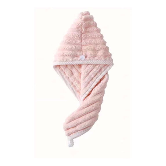BVXEEP Shower Cap, Dry Hair Cap with Large Waves Three-Dimensional Vertical Pattern Adult Shower Cap