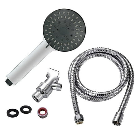 BVXEEP Shower Faucet Sets, Hand Shower High Pressure 4 Inch 5-Setting Shower Handheld Spray