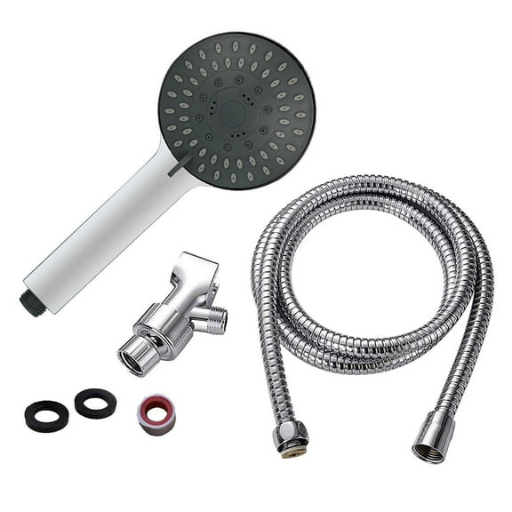 BVXEEP Shower Faucet Sets, Hand Shower High Pressure 4 Inch 5-Setting Shower Handheld Spray