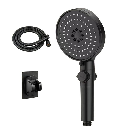 BVXEEP Shower Head, Multi-Functional High Pressure Shower Head with 5 Modes,Hand Sprinkler