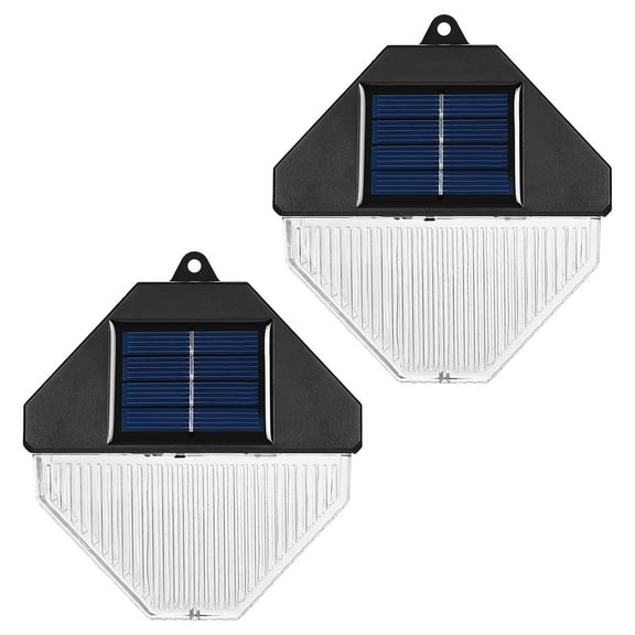 BVXEEP Solar Lights Outdoor, 2 Pack Garden Decorative Lighting Home Outdoor Yard Led Outdoor Sensor