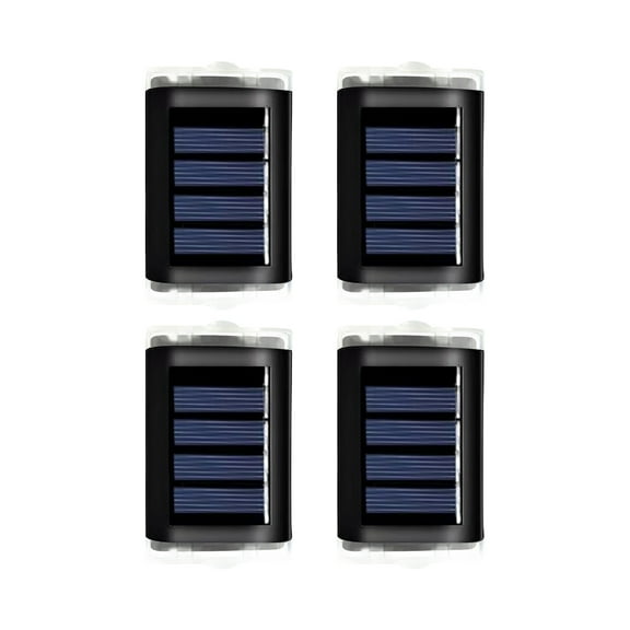 BVXEEP Solar Lights Outdoor, 4 Pack Led Outdoor Solar Lights, Land-Scape Spotlights, Garden Lights, Wireless Solar Powered Outdoor Lights/Lighting for Yard, Walkway