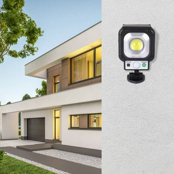 BVXEEP Solar Lights Outdoor, Solar Outdoor Lights, Motion Sensor Solar Powered Lights Ip65,3 Modes, Wall Security Lights for Fence Yard Garden Patio Front Door