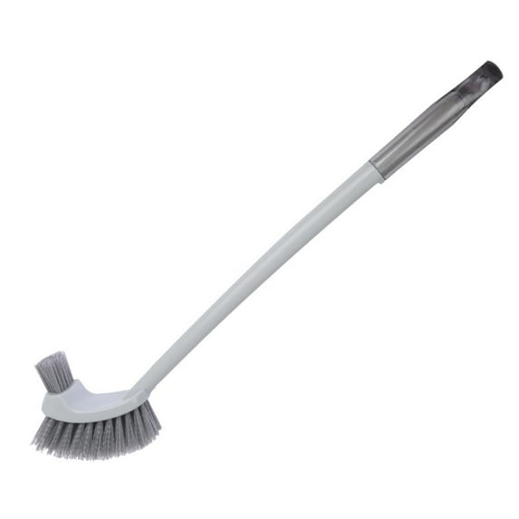 BVXEEP Toilet Brush, Toilet Bowl Brush and Holders with 2 Type Capability Brush-Rubber Brush and Slit Brush- Toilet Bowl Brush Clean Every Corner of The Toilet