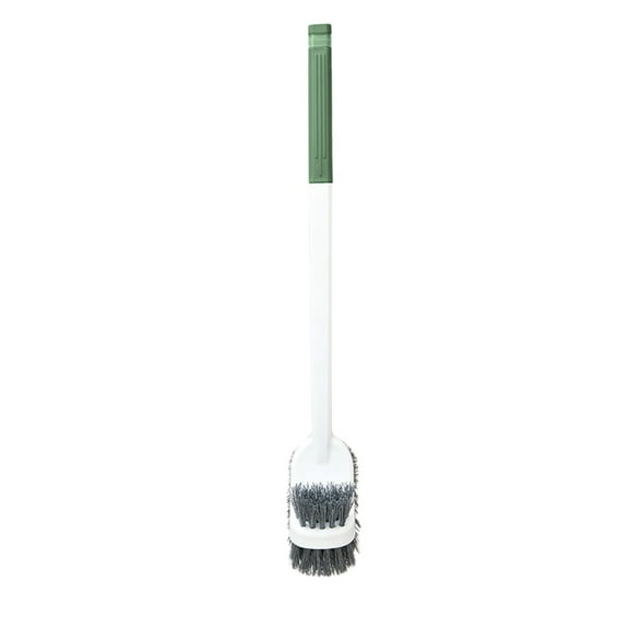 BVXEEP Toilet Brush, Toilet Bowl Brush and Holders with 2 Type Capability Brush-Rubber Brush and Slit Brush- Toilet Bowl Brush Clean Every Corner of The Toilet