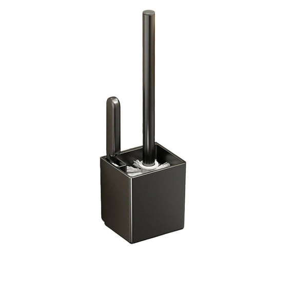 BVXEEP Toilet Brush, Toilet Bowl Brush and with 2 Type Brush Stiff Brush + Slit Brush Toilet Bowl Brush Clean Every Corner of The Toilet