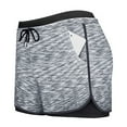 thumbnail image 1 of BVXEEP Women's Run Elastic Wasit Workout Summer Womens Shorts Dressy Casual Shorts with Liner Pockets Sport Yoga Womens Shorts Casual Shorts, 1 of 6