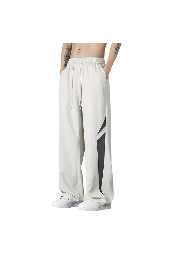 Men's Drawstring Waist Corduroy Cargo Jogger Pants Retro Textured Fabric Multi Pocket Detail Trousers for Fall Winter Street Style Beige XXXL
