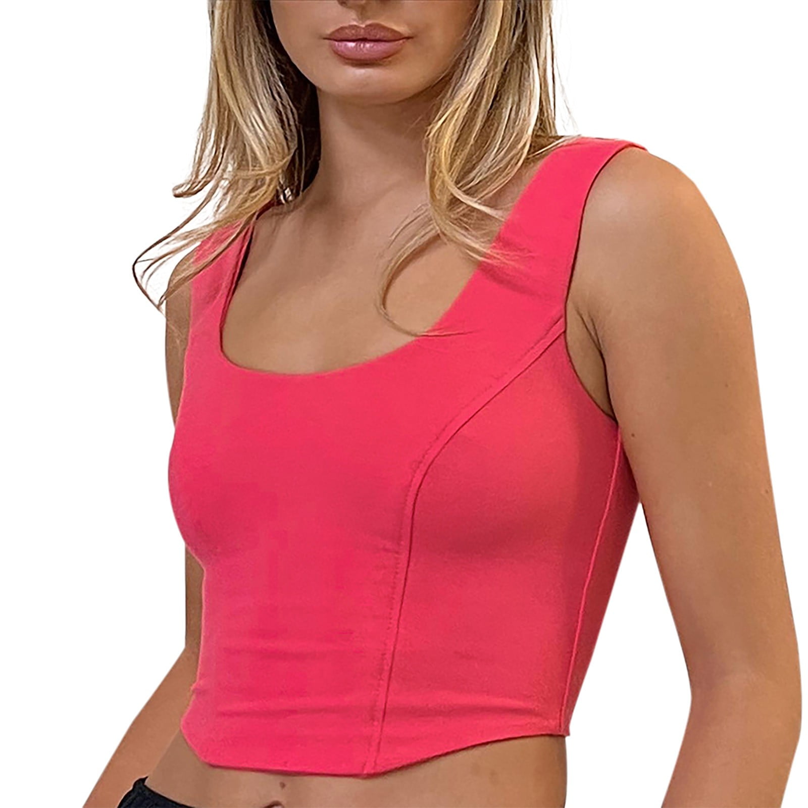 BVnarty Women's Soft Comfy Cami Strappy Bandeau Bra Tanks Camisole