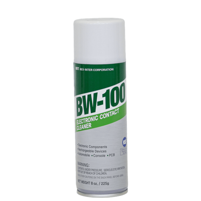 BW100 NonFlammable Electronic Contact Cleaner Aerosol Spray 8oz/225g
