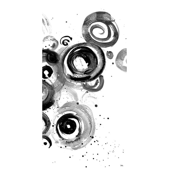 BW Circulation II Poster Print by Patricia Pinto