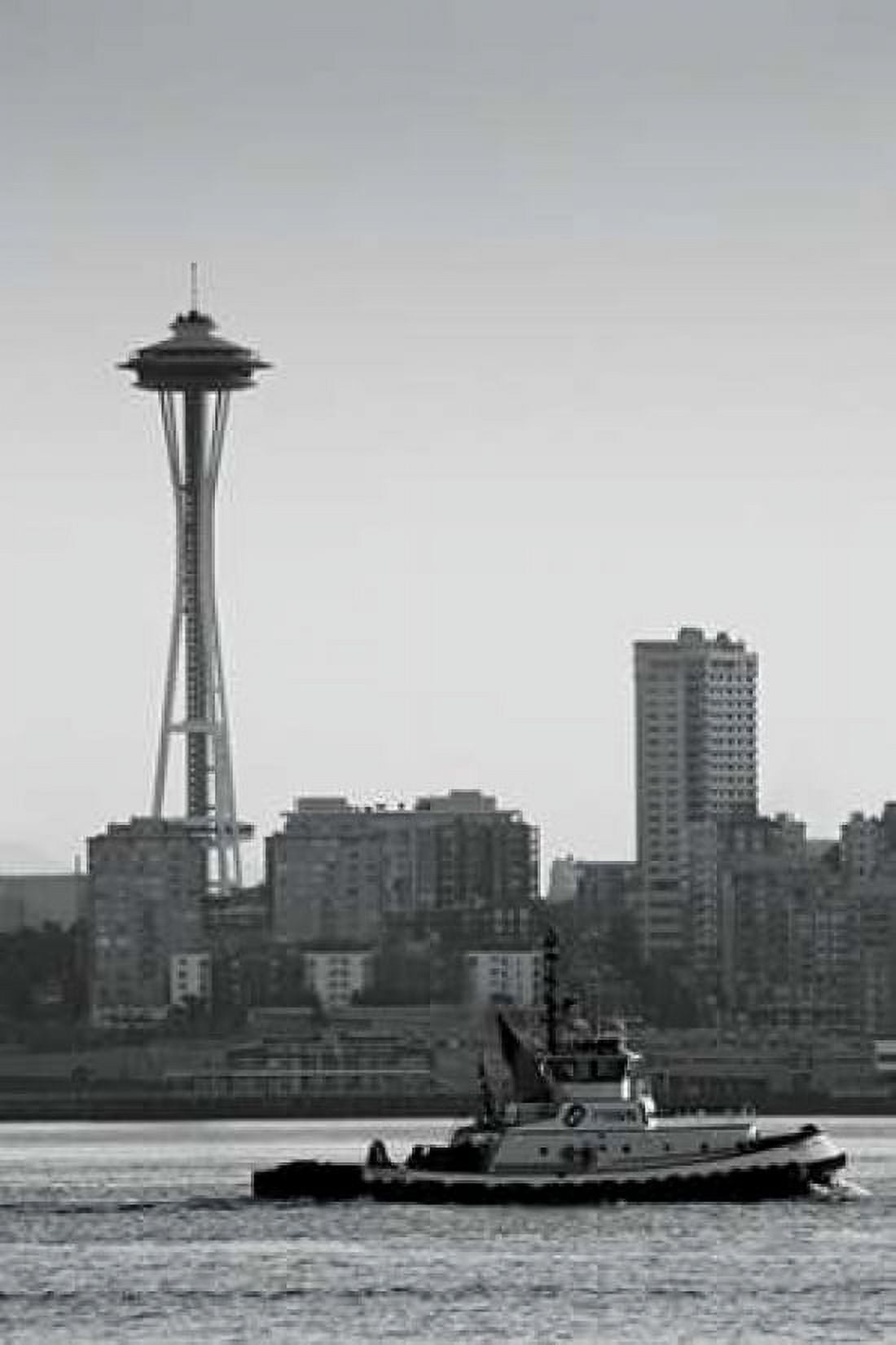BW Space Needle IV Canvas Art - Bob Stefko (24 x 36)