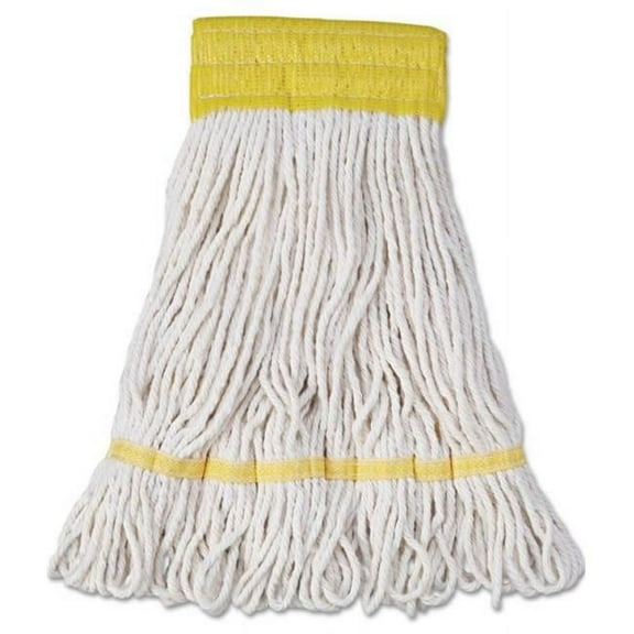 BW Super-Loop MOP Head - White - Small - 12 per Case