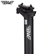 BW USA Bike Seatpost Replacement for Mountain Road or Hybrid Bike 31.6mm Matte Black