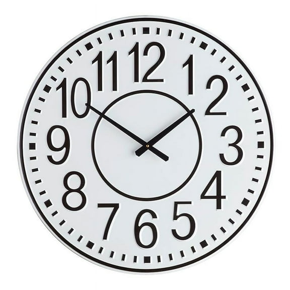 BW Wall Clock