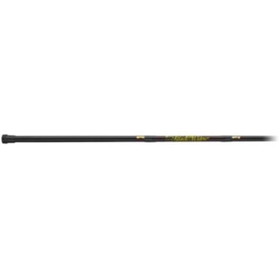 BW4 B&M Black Widow 4-Piece 13' Fiberglass Glossy Black Telescoping Fishing Rod