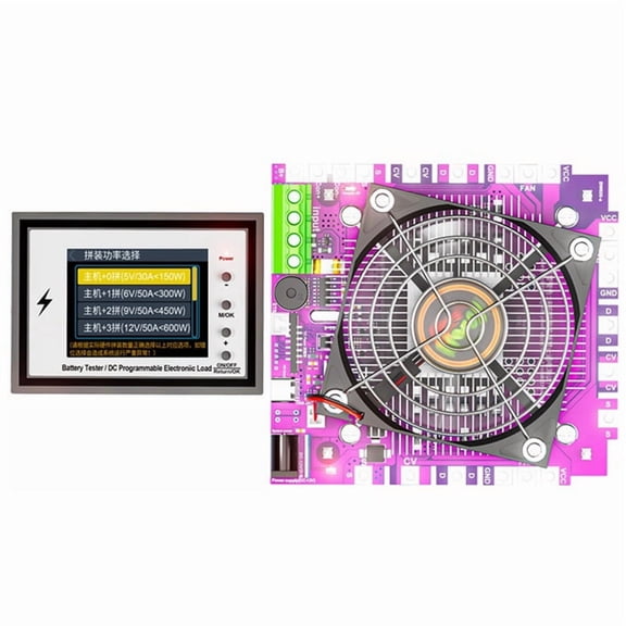 BW600 150W WiFi Bluetooth Electronic Load Indicator Battery Tester Battery Capacity Detector USB Charging Tools US Plug
