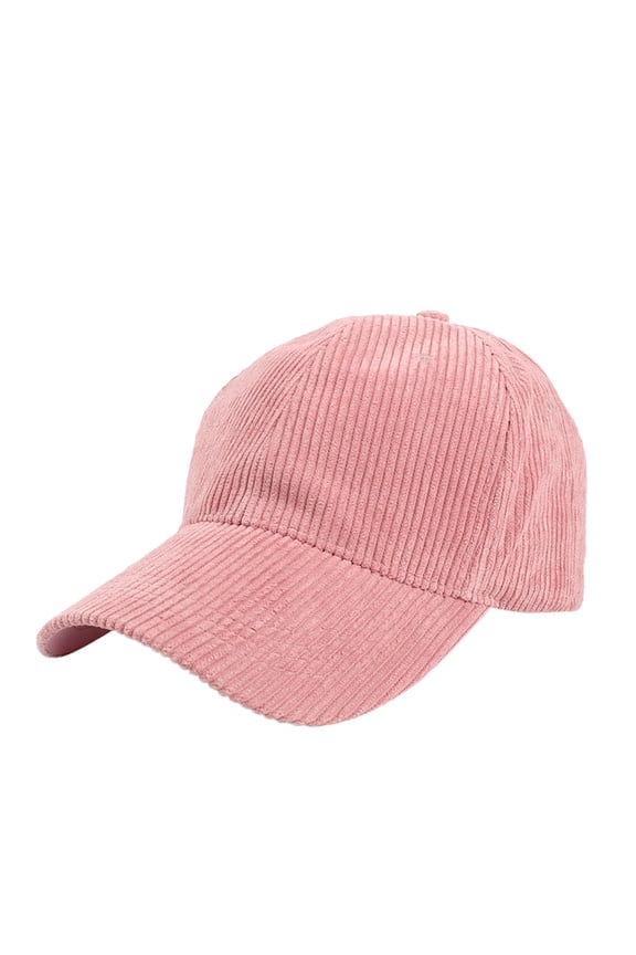 Baseball Cap Women Men Unstructured Design Breathable Sunshade Dad Trucker Hat Velvet Casual Stripe Sports Caps UV Protection All Season Visors Star Pink