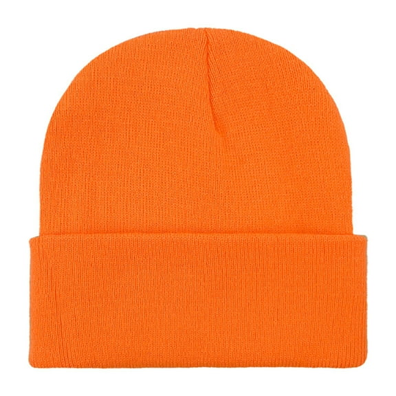 BWASD Beanie Winter Knitted for Women Men Classic Double Layer Hats Thick Daily Soft Cuffed Ski Stocking Cuffed Skull Cap Multicolor