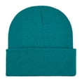 thumbnail image 1 of BWASD Beanie Winter Knitted for Women Men Classic Double Layer Hats Thick Daily Soft Cuffed Ski Stocking Cuffed Skull Cap Multicolor, 1 of 6