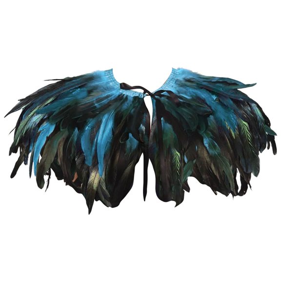BWASD Cape for Women Retro Carnival Cape Lightweight Fluffy Wrap Trendy for Halloween Carnival Party Dress Up