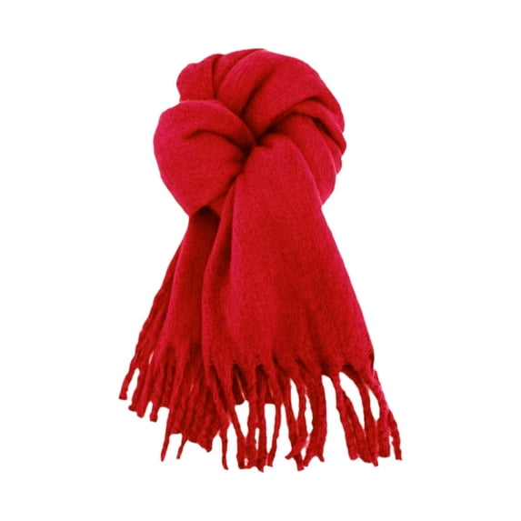 BWASD Scarf for Women Men Solid Color Lightweight Large Blanket Soft Warm Wrap Shawl with Fringe Fashion Blanket Scarves Gifts Winter Spring Multicolor