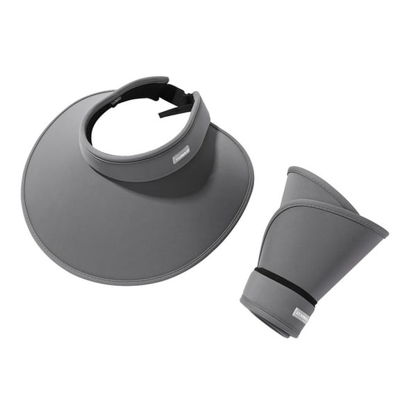 BWASD Sun Hats for Women Solid Color UV Protection Wide Brim Beach Mesh Hat Breathable Sunshade Tourism Fisherman Cap Travel Outdoor With Ponytail Hole Gray