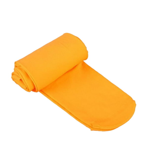 BWASD Womens Thigh High Socks Knit Cozy Soft Warm Thermal Leg Warmers Solid Color Length Over Knee Stockings Fashion Winter Daily Wear Orange