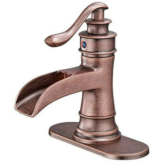 BWE Brass Chrome Single Handle Bathroom Faucet
