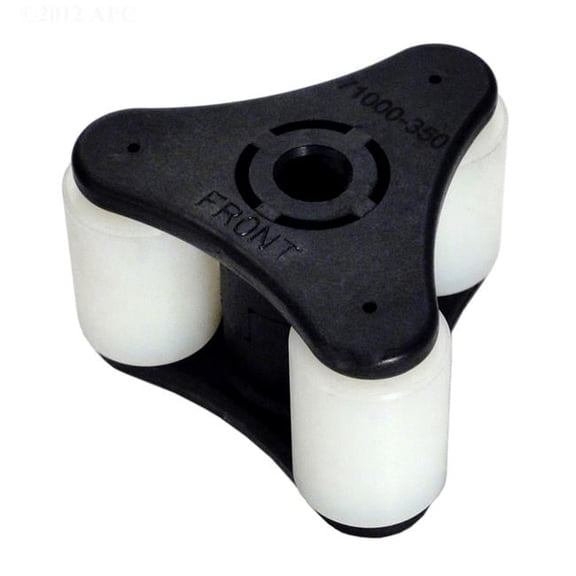 BWI BW71000350 Roller Assembly 7 Tubes, Black