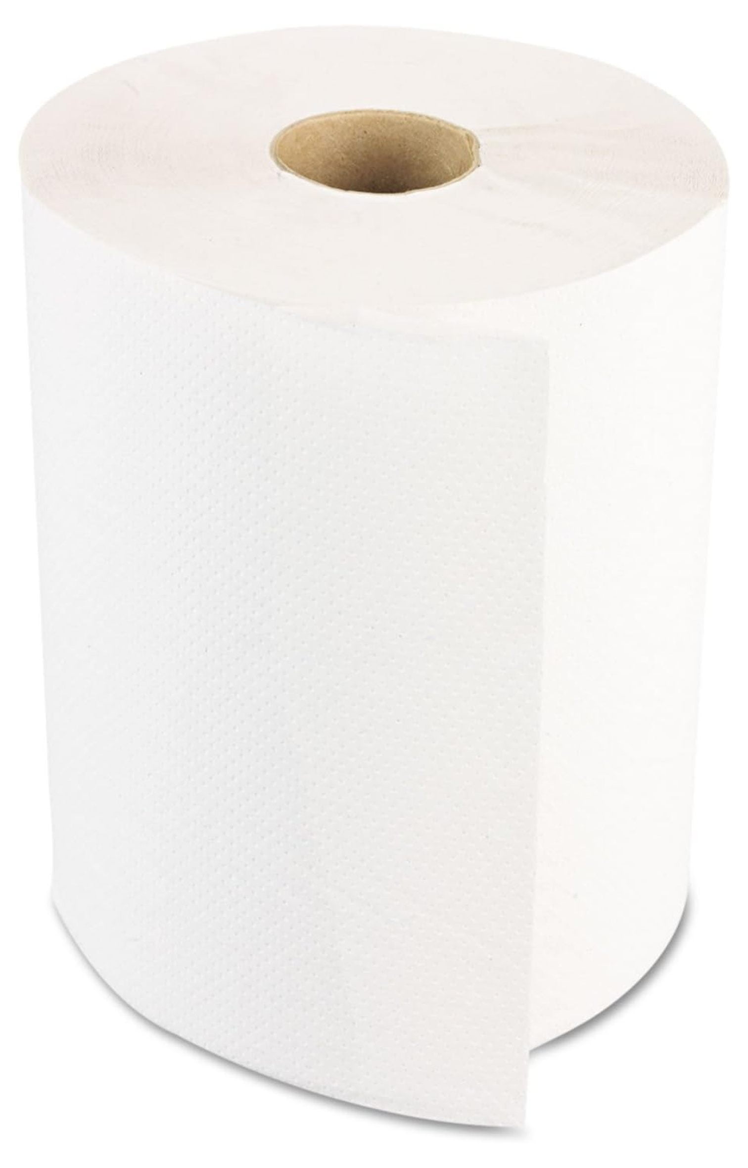 BWK6250 NonPerforated 1-Ply 350 ft. Hardwound Paper Towels - White (12 Rolls/Carton)