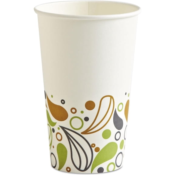 BWKDEER16HCUP 16 oz. Deerfield Printed Paper Hot Cups (50 Cups/Sleeve, 20 Sleeves/Carton)