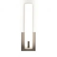 thumbnail image 1 of AFX Bowen 1-light Satin Nickel LED Wall Sconce, White Acrylic Shade, 1 of 10