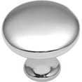thumbnail image 1 of BWP14255 26 Conquest 1.25 in. Cabinet Knob, Polished Chrome, 1 of 1